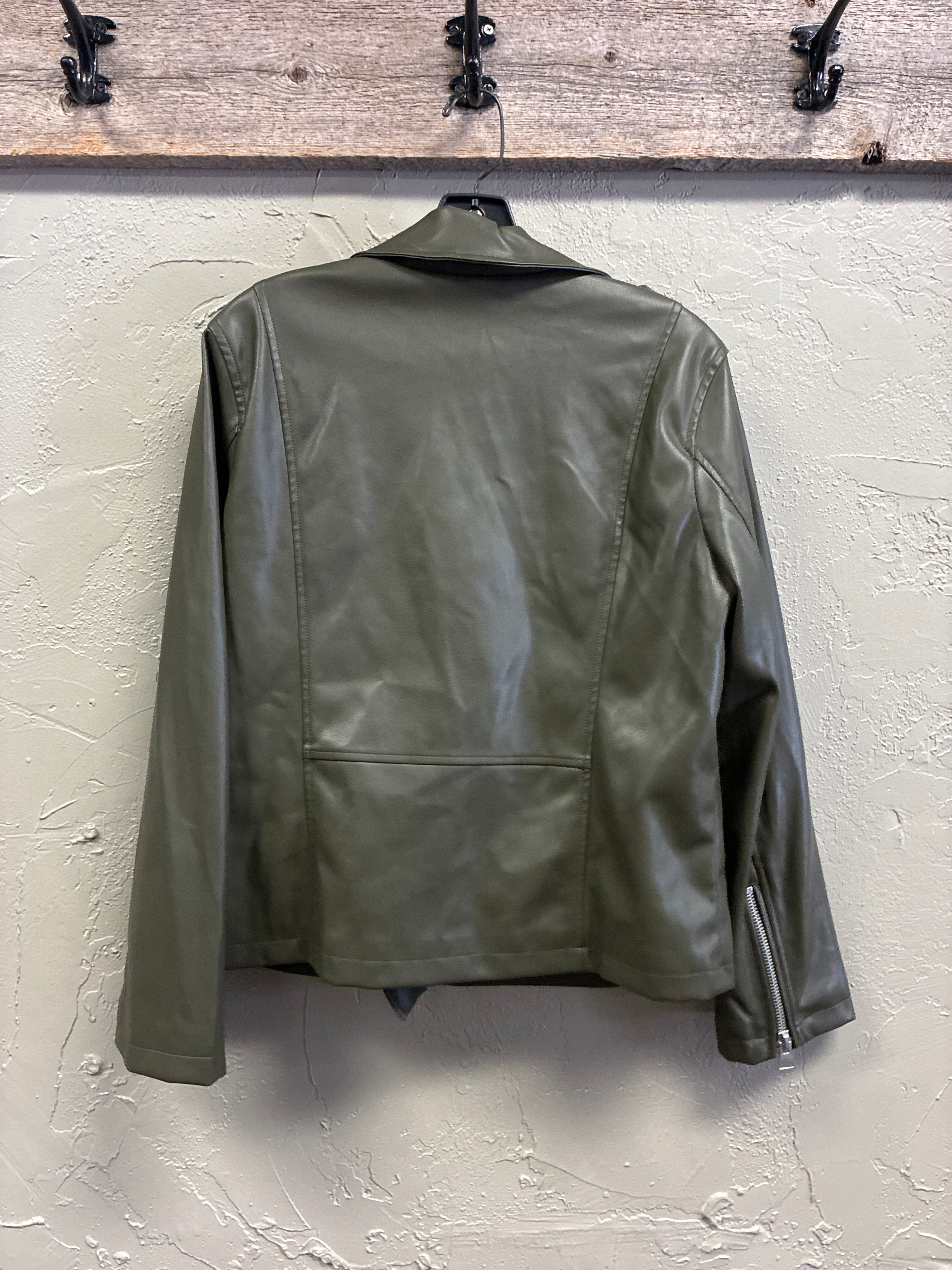 NWOT Faux Leather Moto jacket