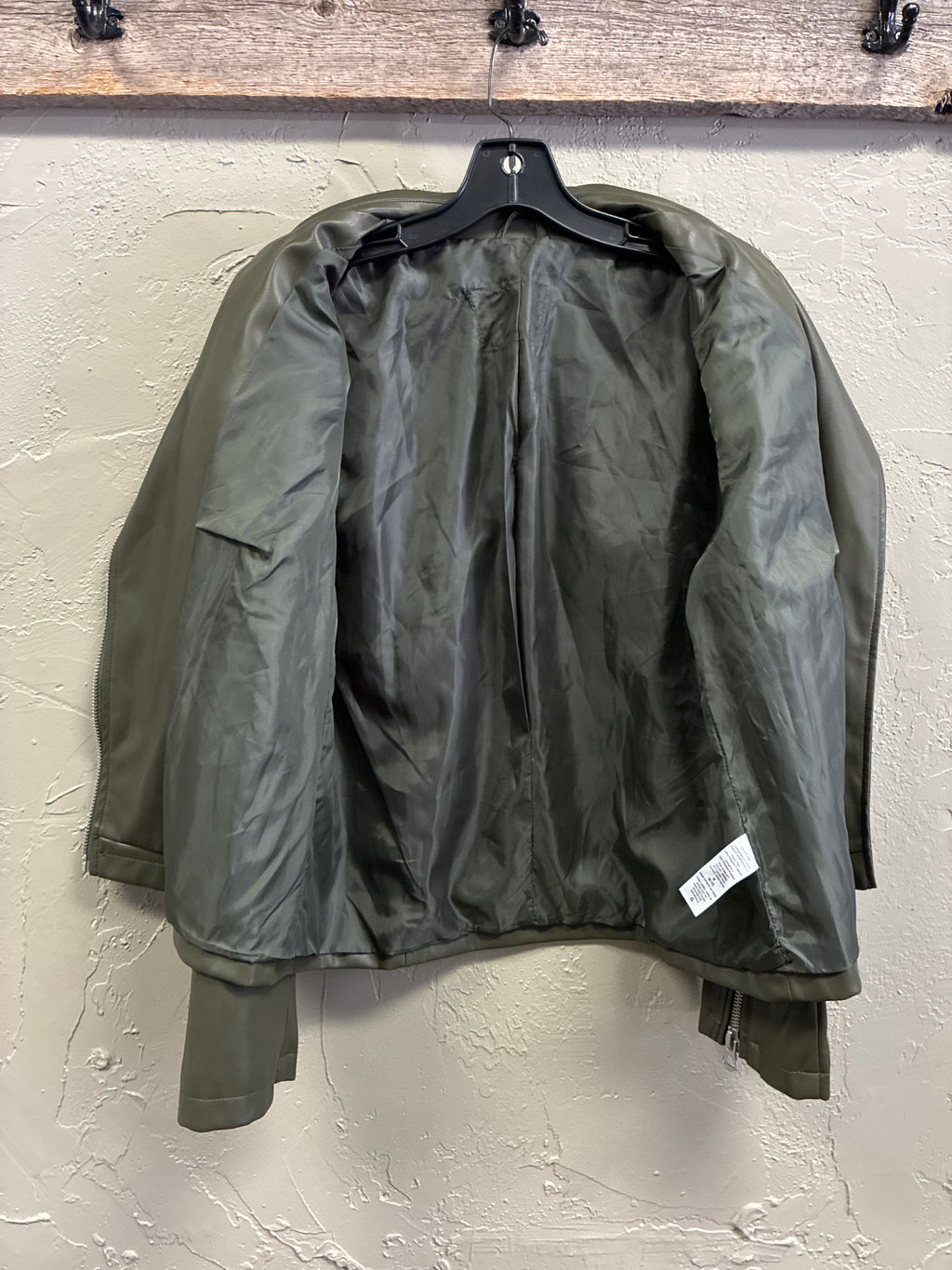 NWOT Faux Leather Moto jacket