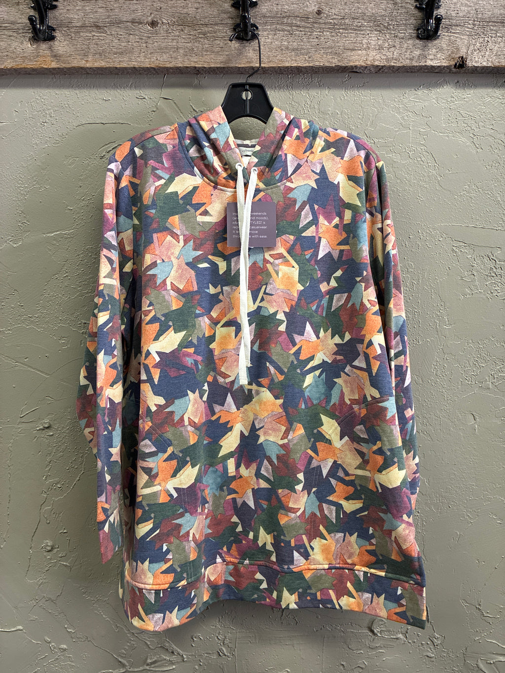 NWT CJ Banks Knit Seamed Hoodie (org$60)