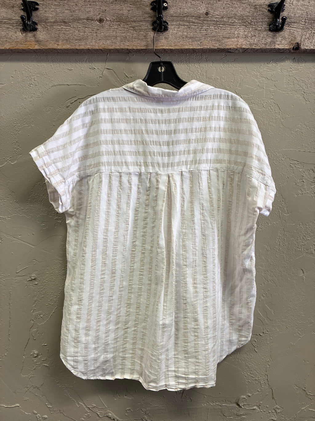 Jane+Delancey Short-Sleeve Popover Top