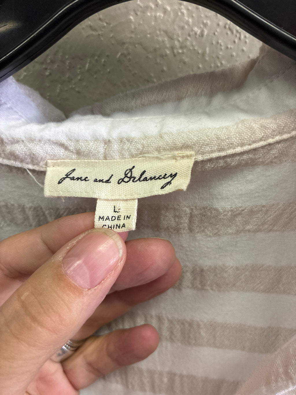 Jane+Delancey Short-Sleeve Popover Top