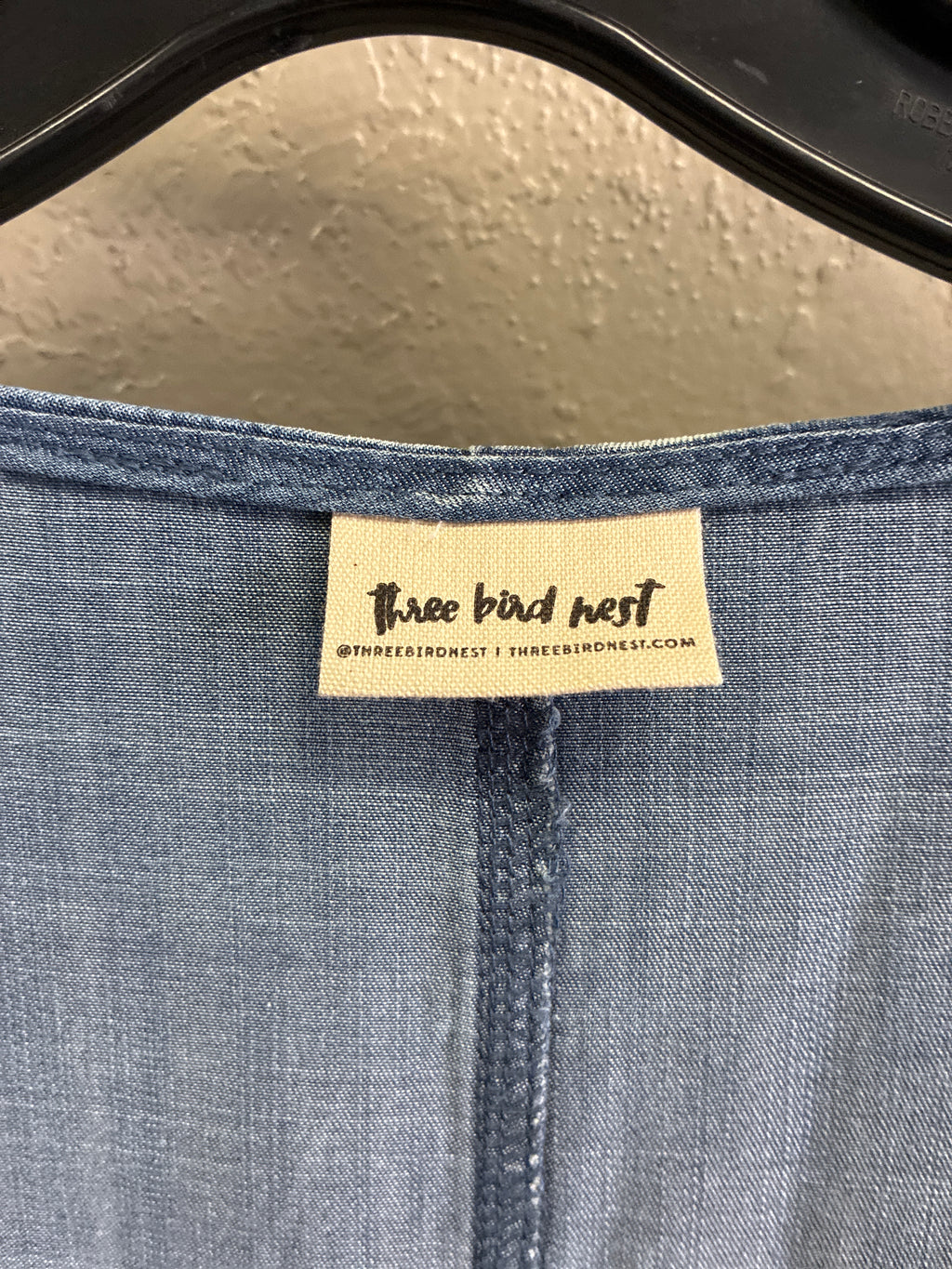 Three Bird Nest Chambray Kimono (org$78)