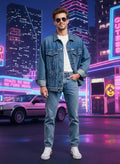 Vtg 80s Georges Marciano GUESS Denim Jacket