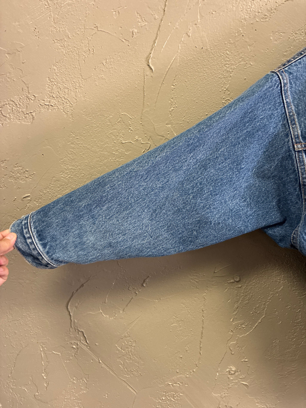 Vtg 80s Georges Marciano GUESS Denim Jacket
