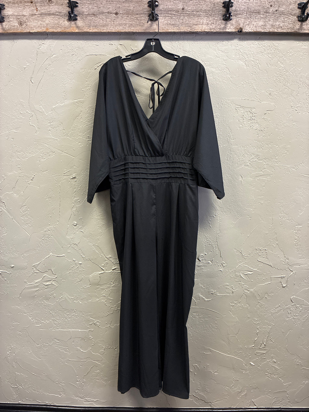 Retro Revival Wide-Leg Jumpsuit