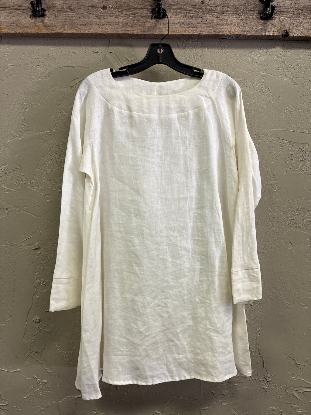 Charlotte Kellogg Linen Tunic (org$225)