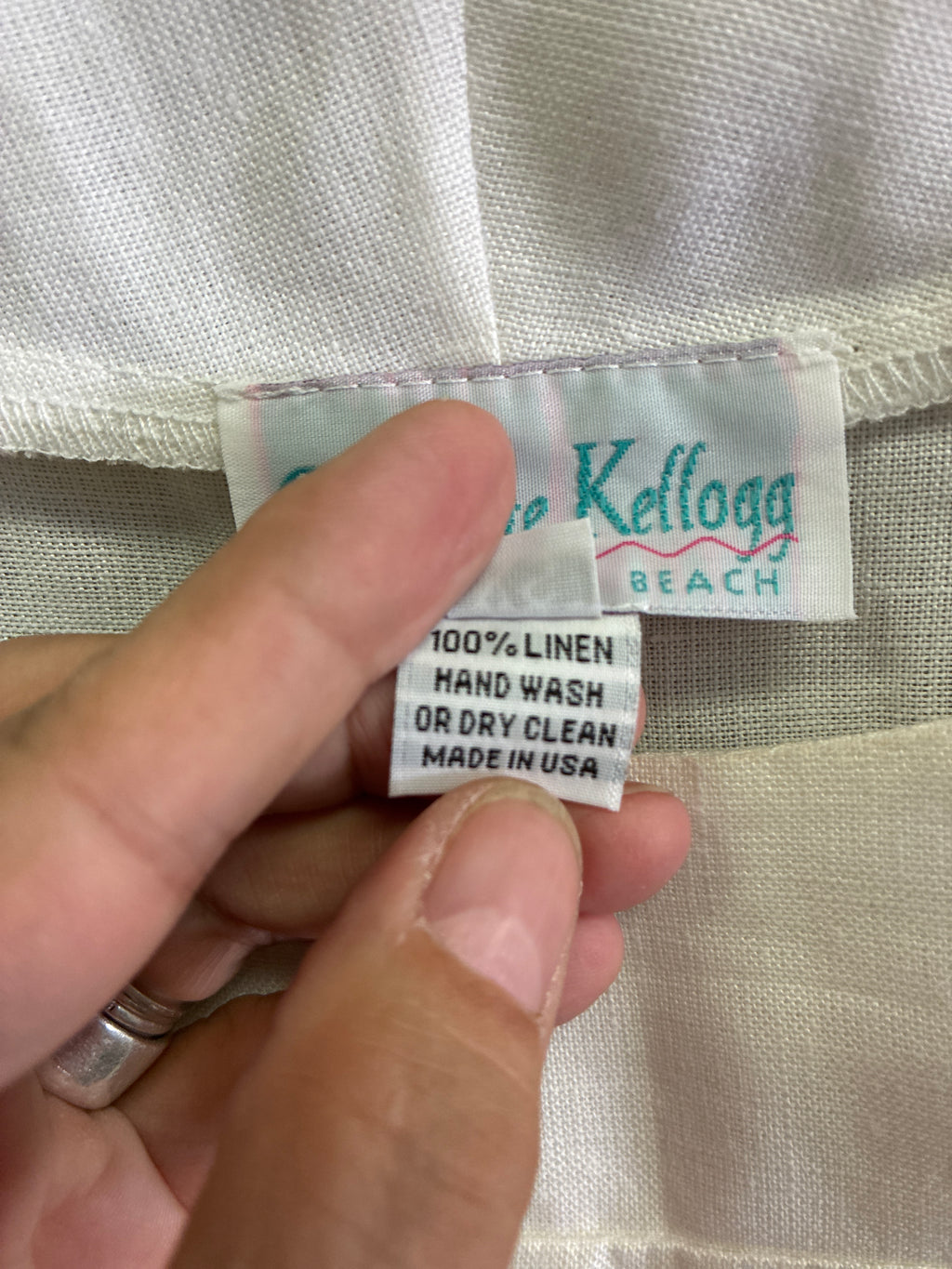 Charlotte Kellogg Linen Tunic (org$225)