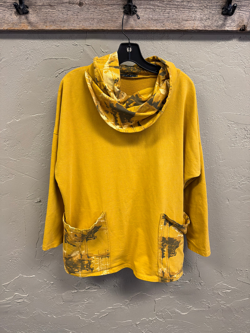 Oversized Cowl Neck Tunic