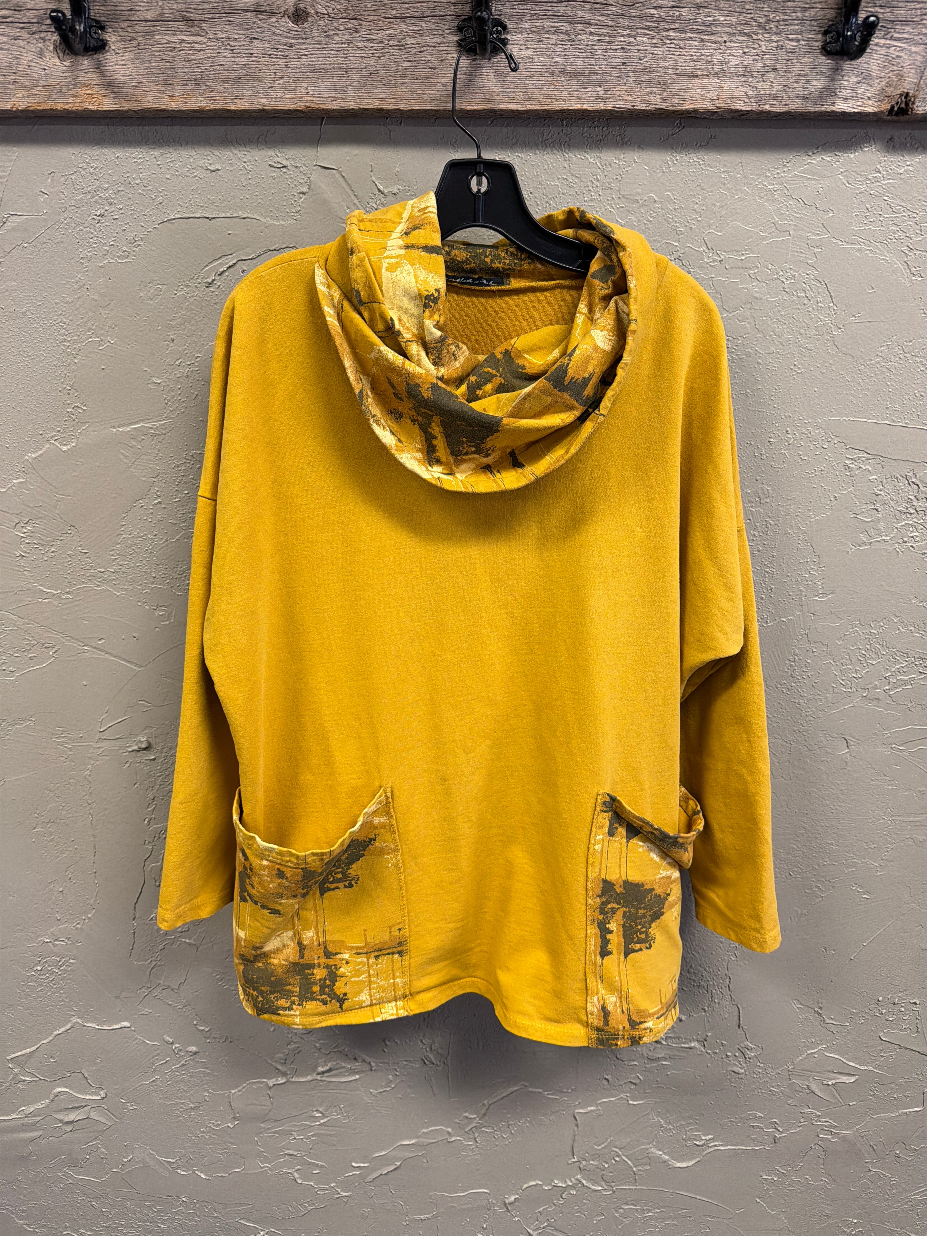 Oversized Cowl Neck Tunic