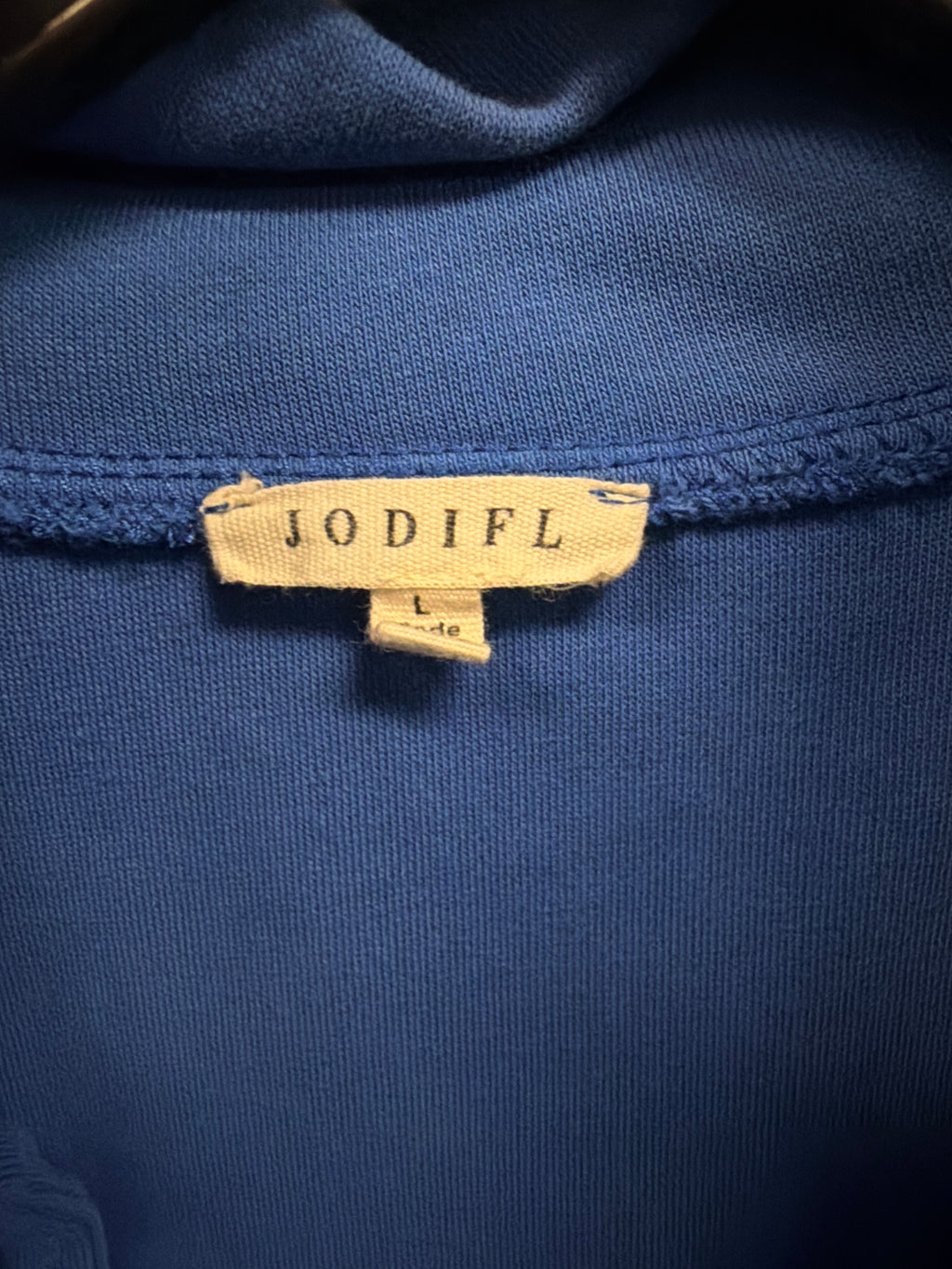 Jodifl Bow-Front French Terry Dress