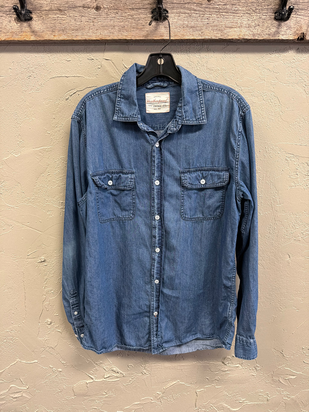 Weatherproof Chambray Shirt