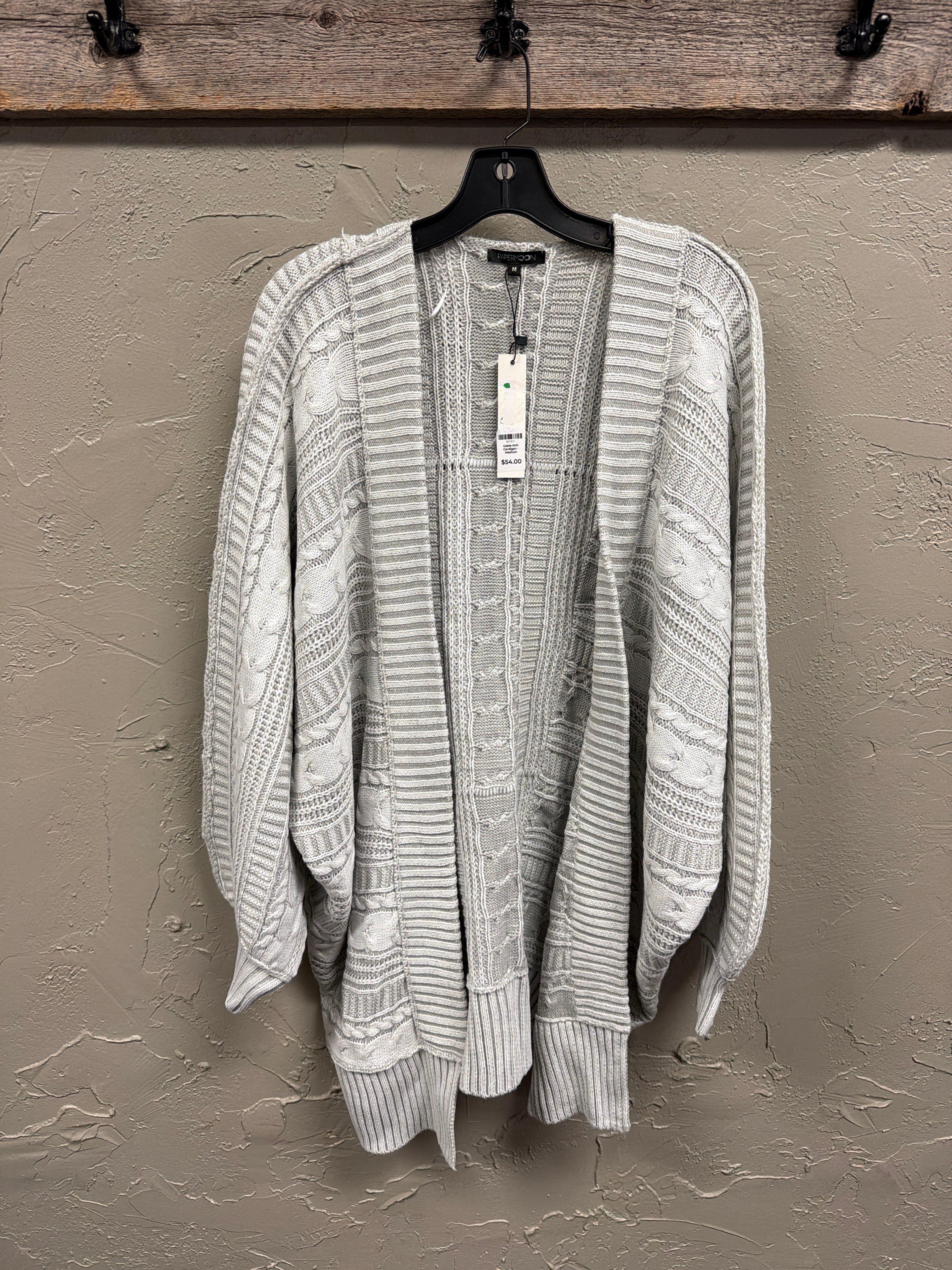 NWT Papermoon Cable Knit Cardi (org$54)
