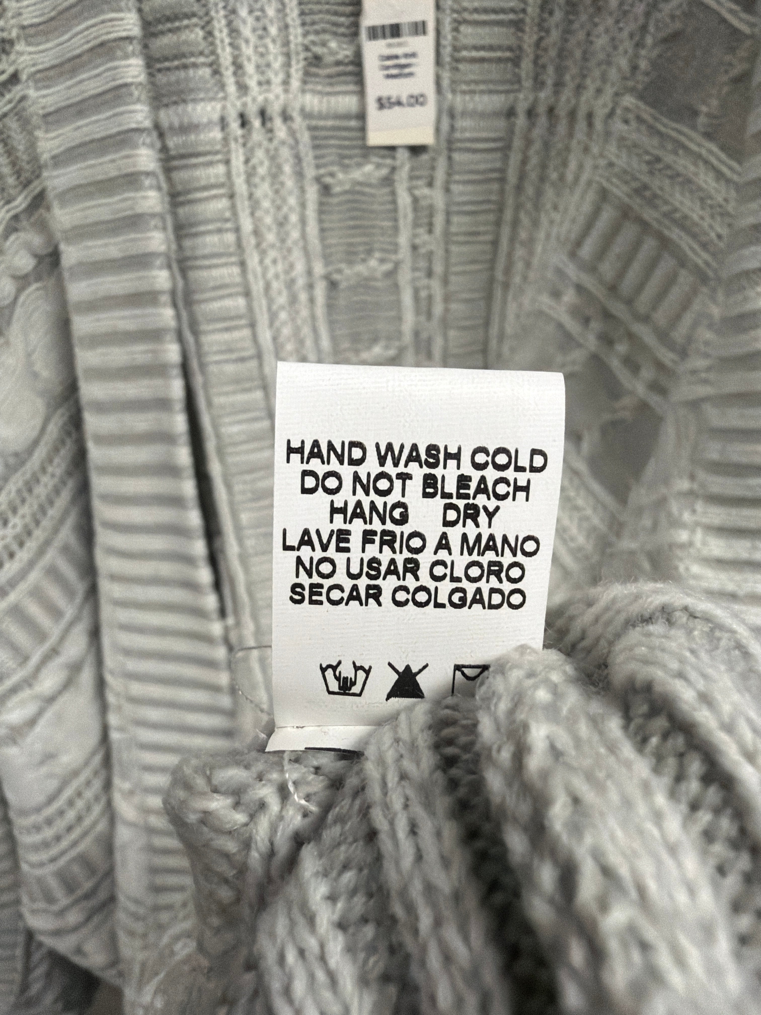 NWT Papermoon Cable Knit Cardi (org$54)