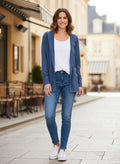 Life is Good Hooded Cardigan (org$70)