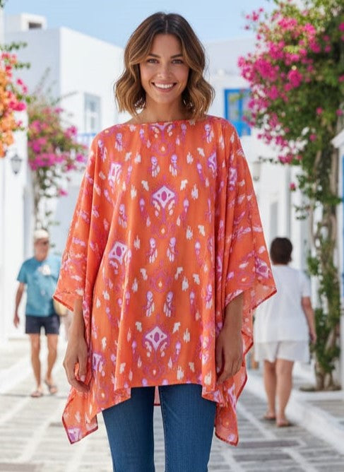 Mud Pie Poncho Cover-Up