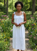 English Factory Eyelet Slip Midi Dress (org$160)