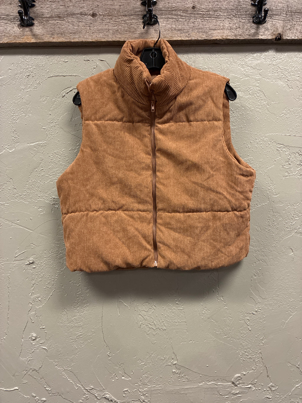 Corduroy Puffer Vest