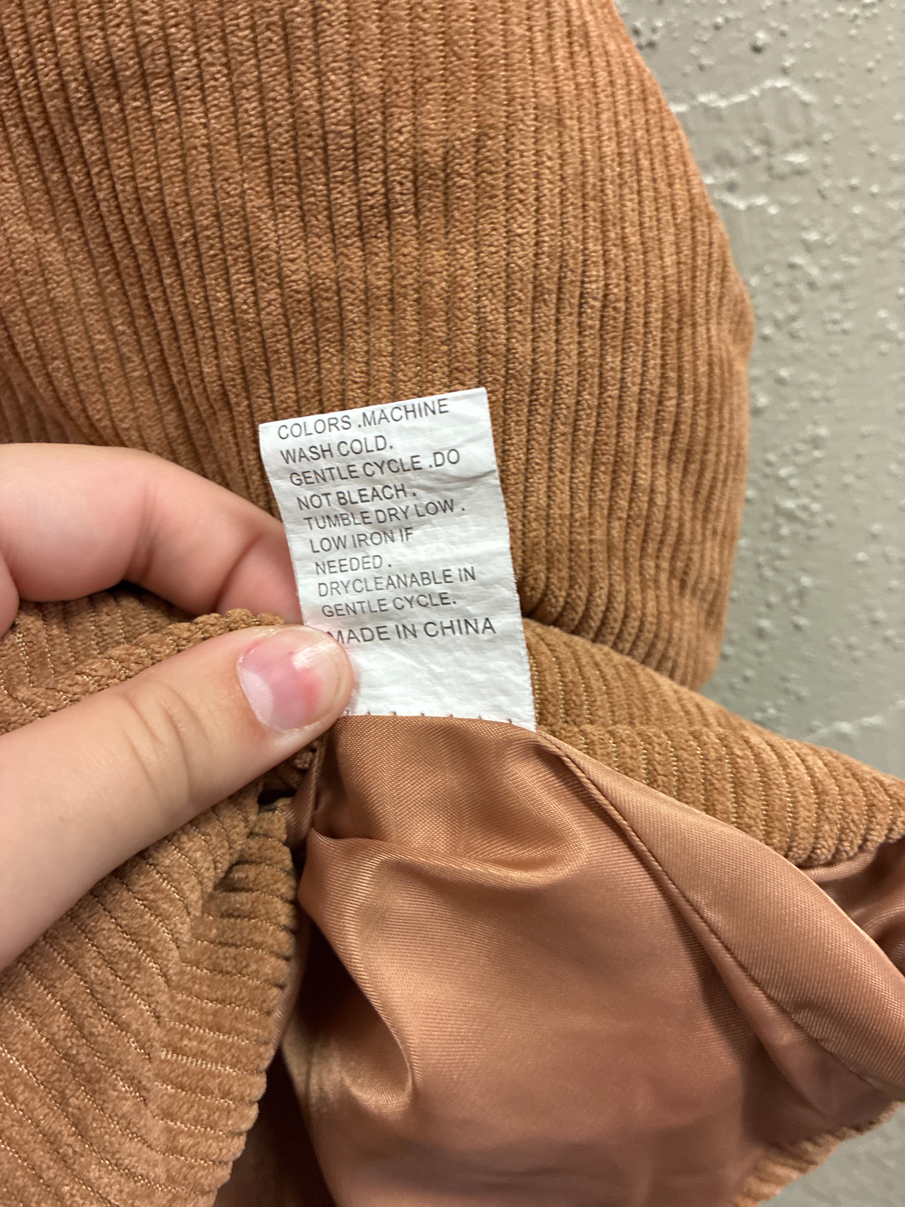 Corduroy Puffer Vest