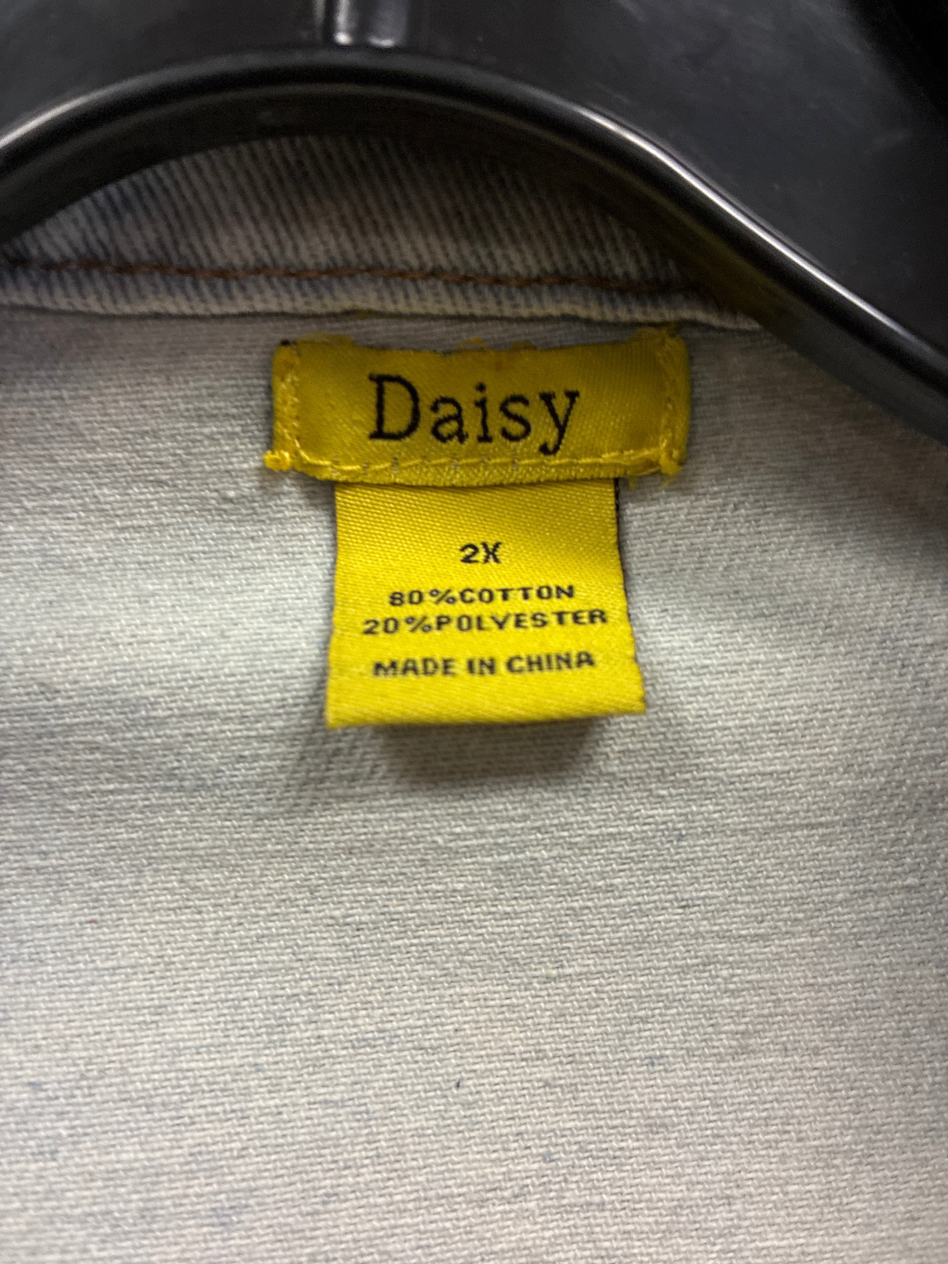 Daisy Pintuck Denim Jacket