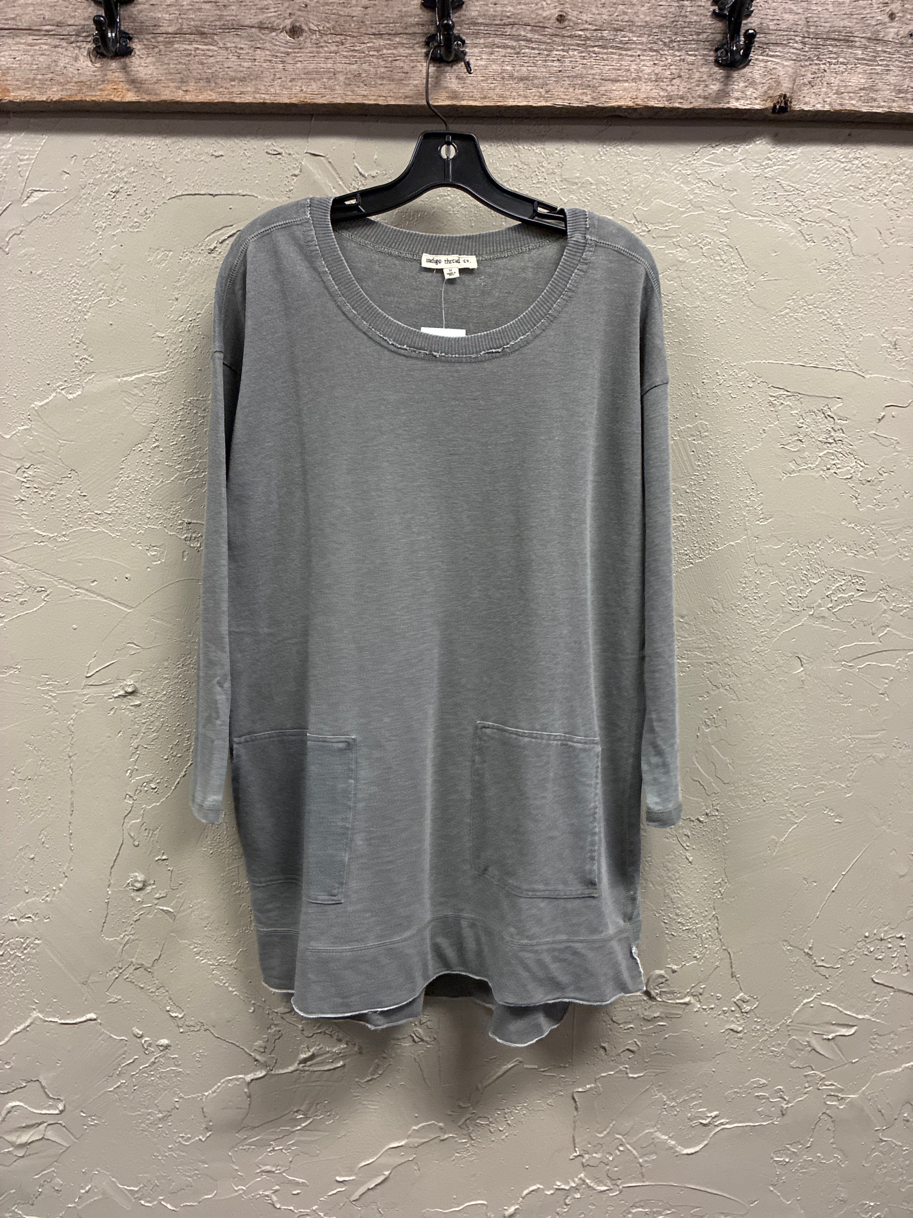 NWOT Indogo Thread Sweatshirt Tunic (org$65)