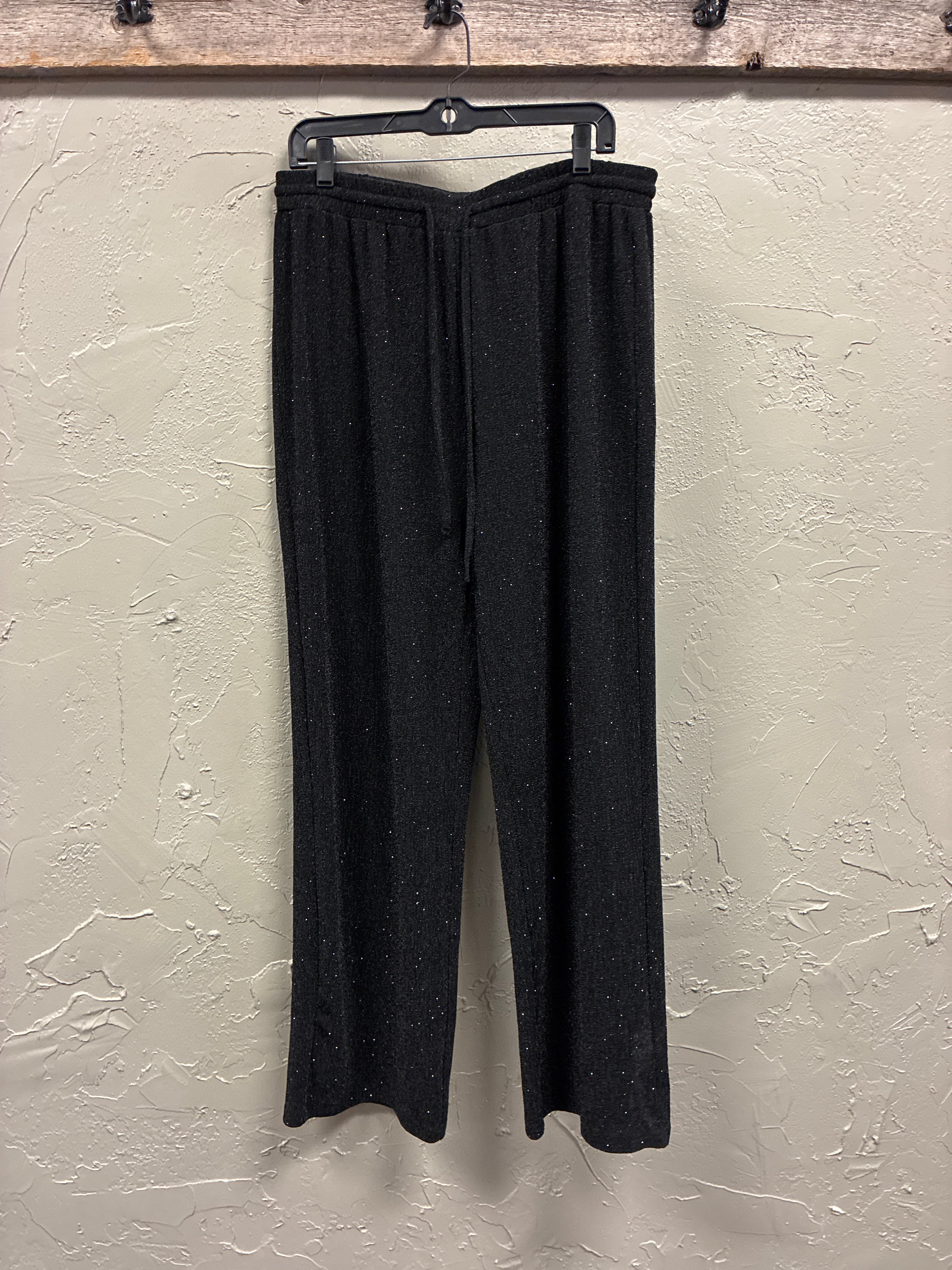 Midnight Shimmer Elastic Waist Pant