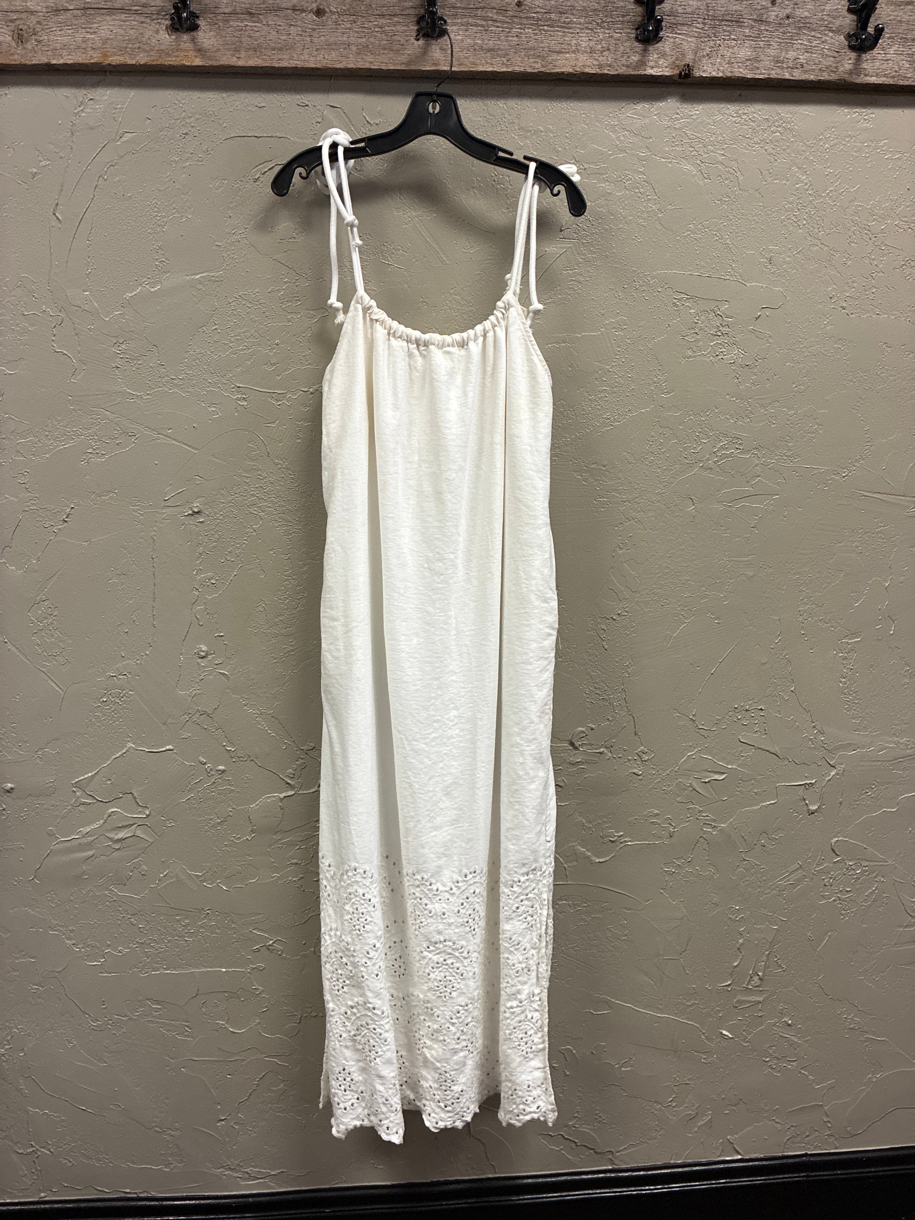English Factory Eyelet Slip Midi Dress (org$160)