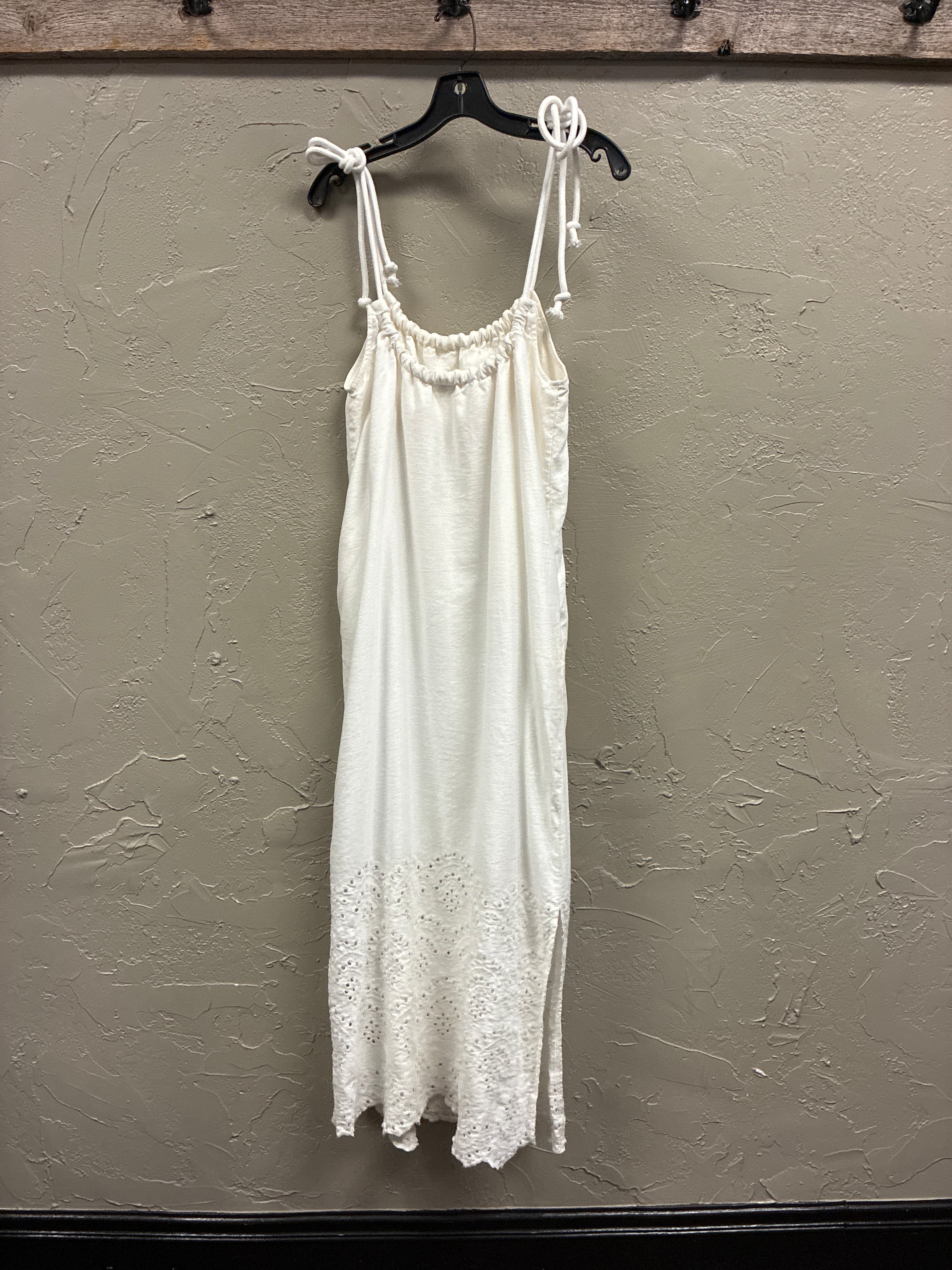 English Factory Eyelet Slip Midi Dress (org$160)