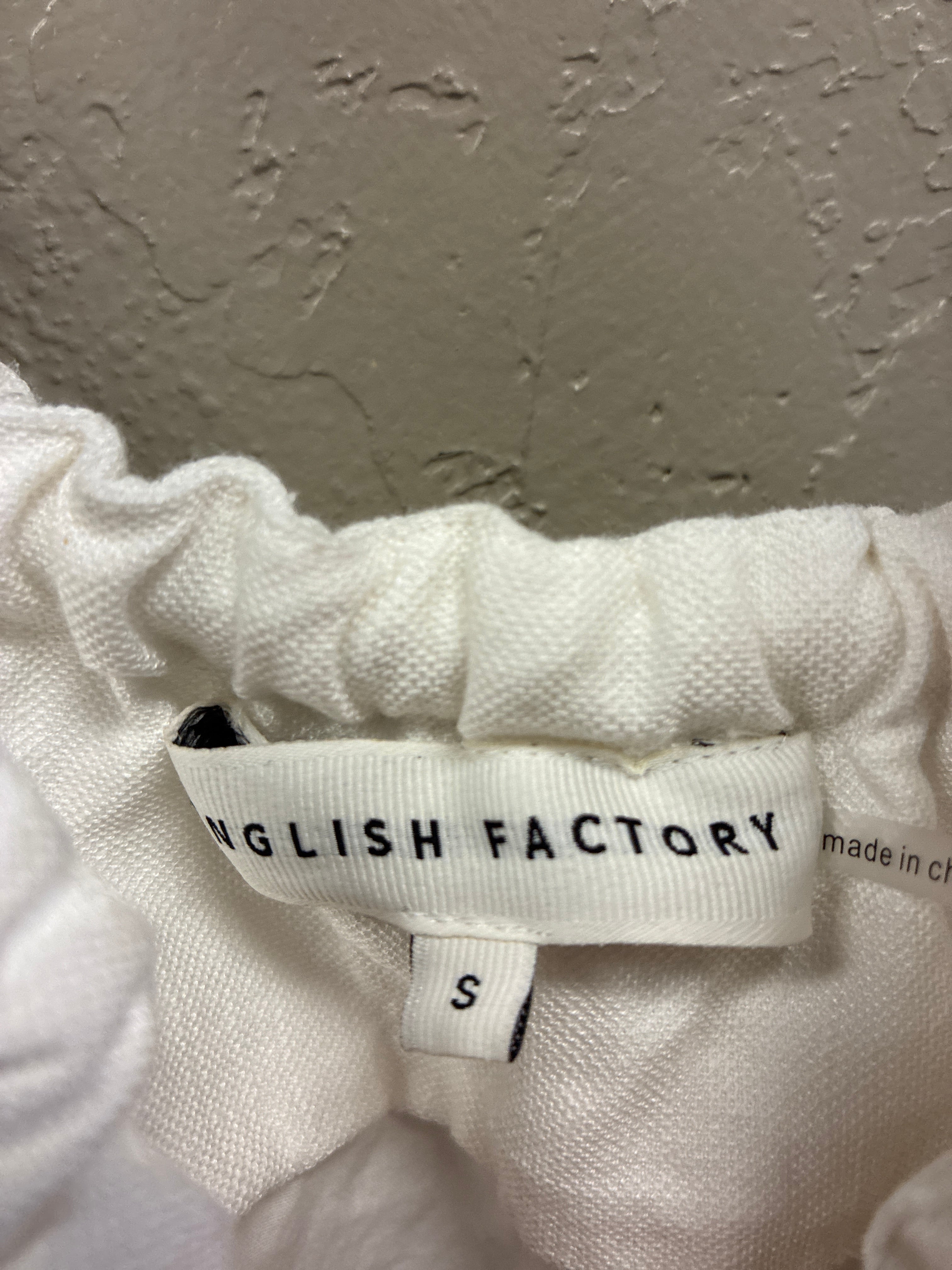 English Factory Eyelet Slip Midi Dress (org$160)
