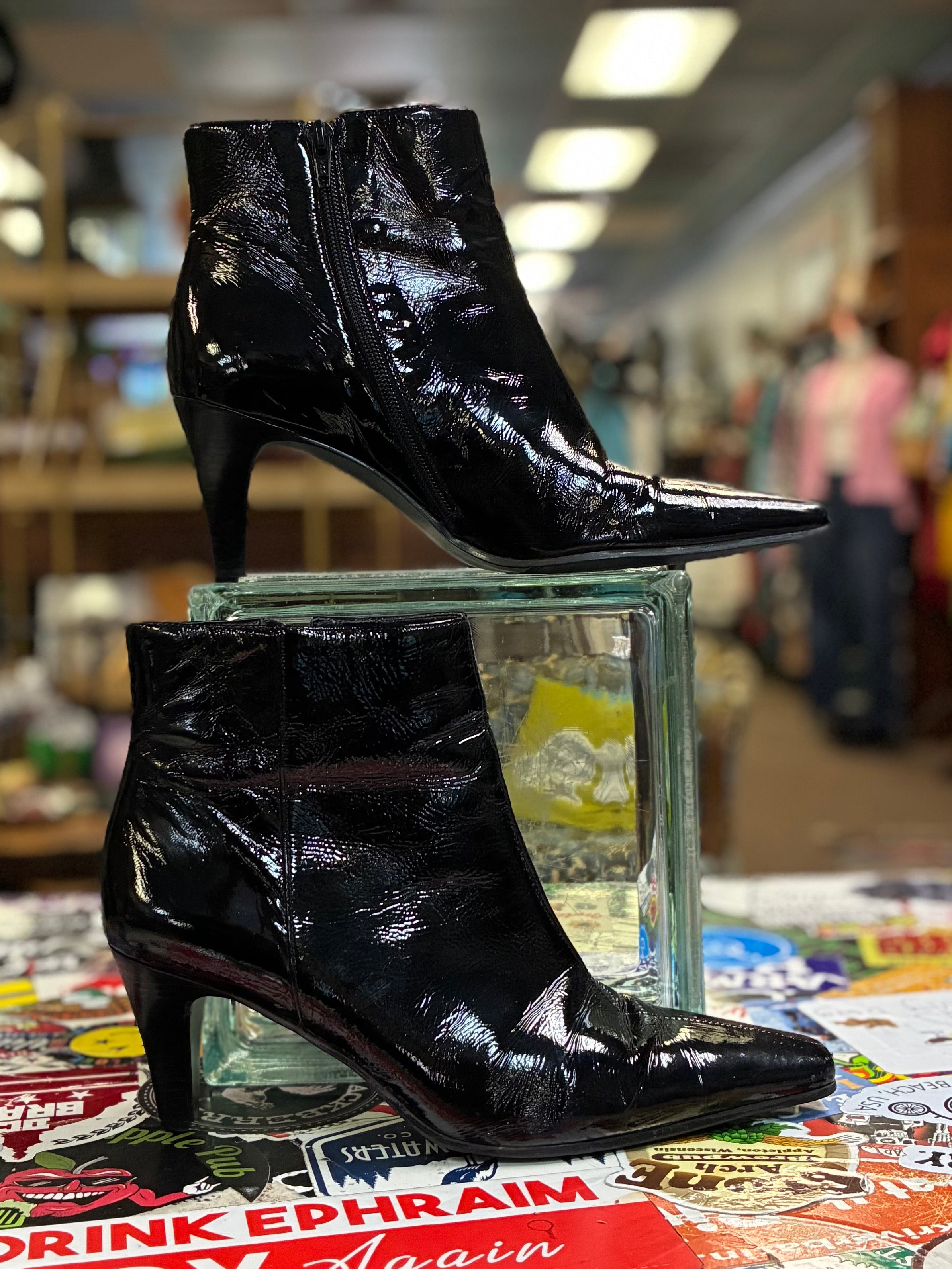 Vtg Y2K Etienne Aigner Ankle Boot (org$150)