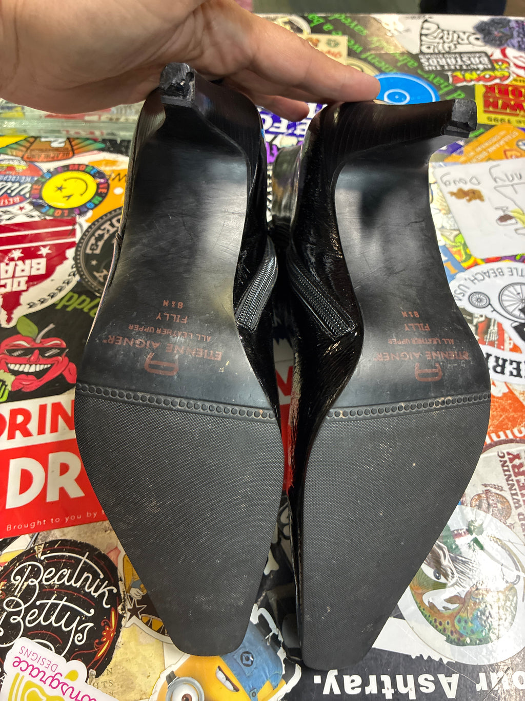 Vtg Y2K Etienne Aigner Ankle Boot (org$150)