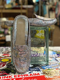 Johnston&Murphy Metallic Snakeskin Loafer (org$158)