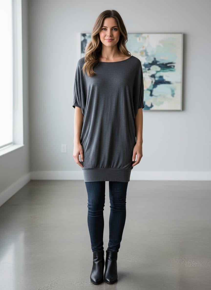 NWT Elan Dolman Sleeve Mini Dress (org$69)