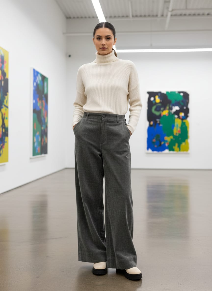 Dear John Wide-Leg Cords (org$119)
