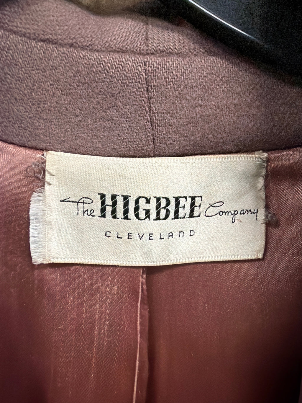 Vtg Cosmopolitan Jr Fur Collar Coat