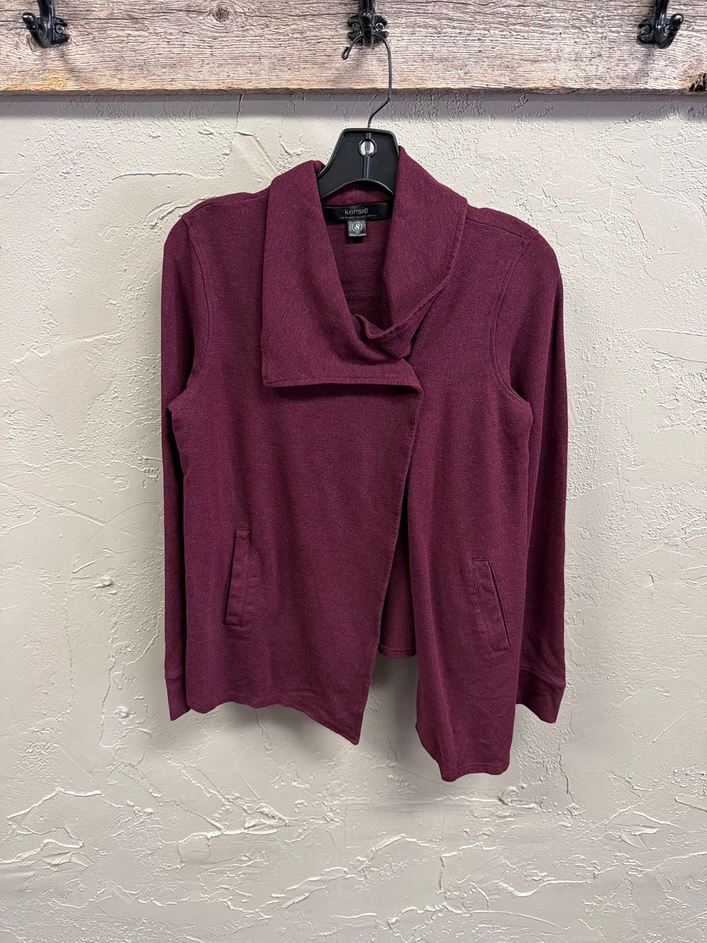 Kensie Knit Wrap Jacket