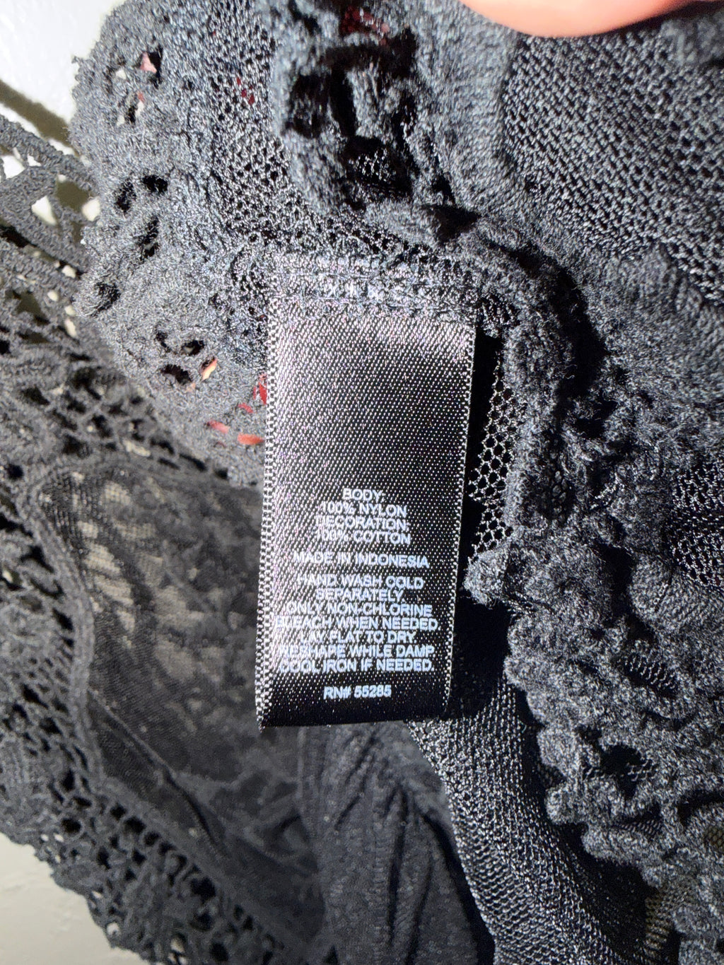 EXPRESS Sheer Crochet Tank