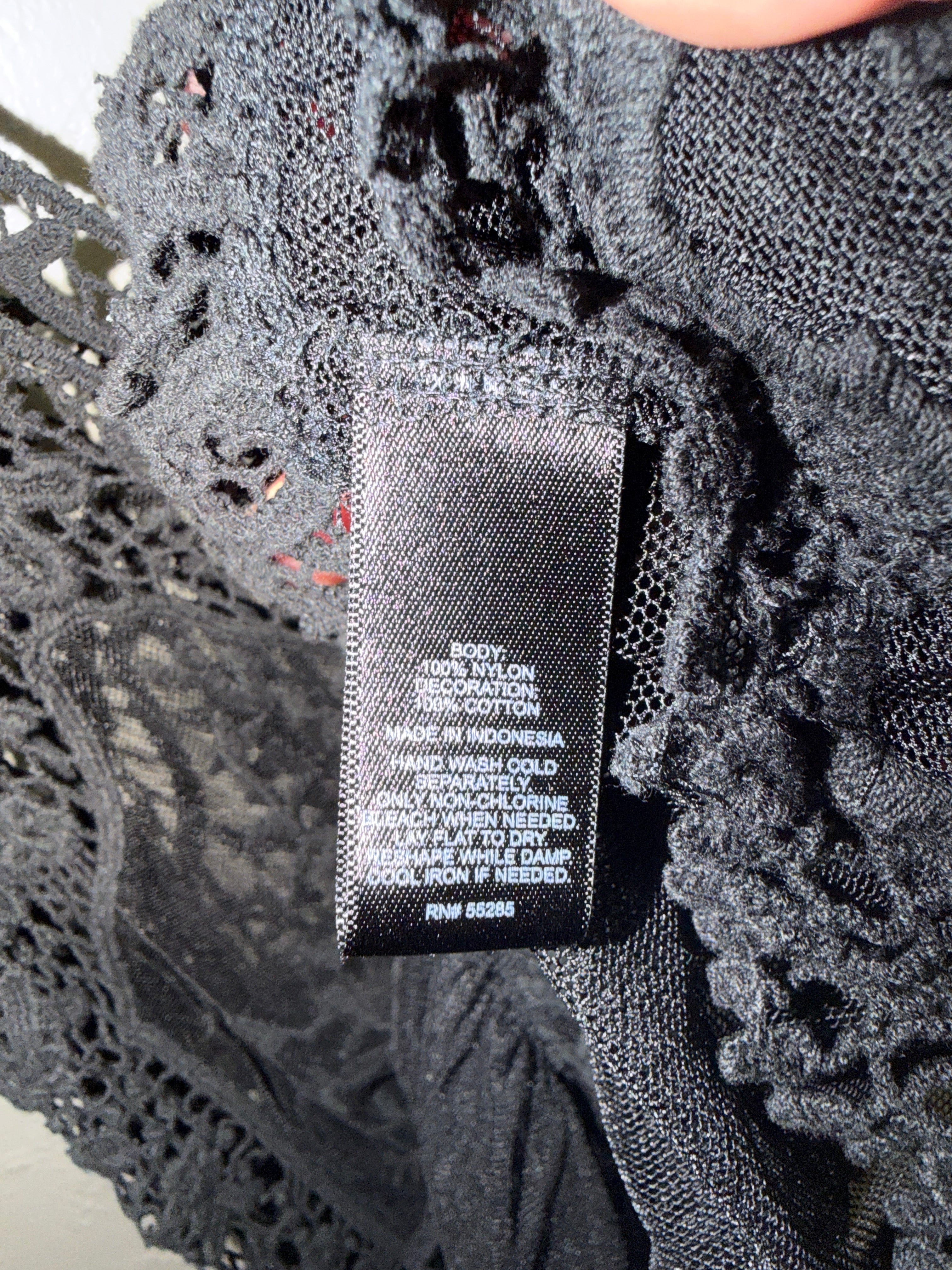 EXPRESS Sheer Crochet Tank