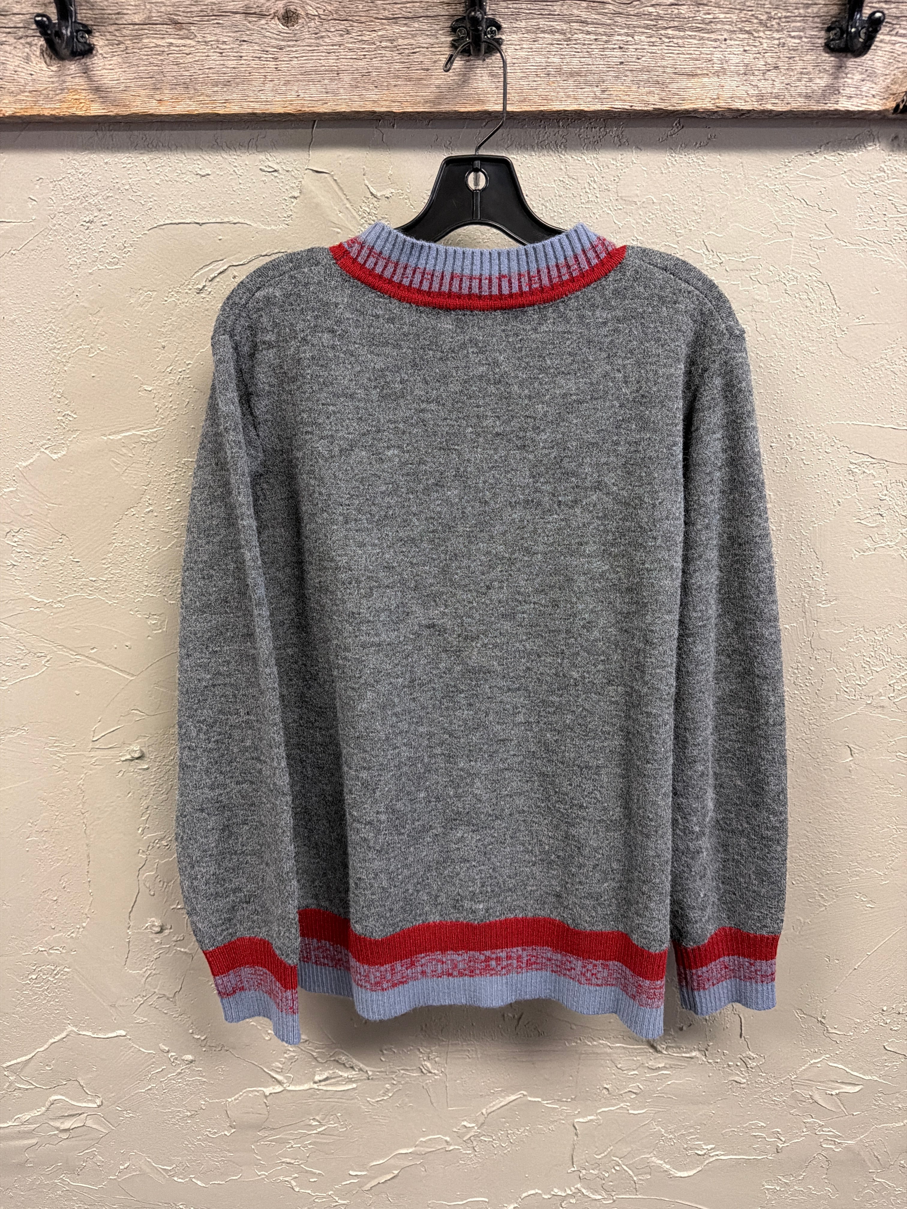Colorblock Knit Cardigan