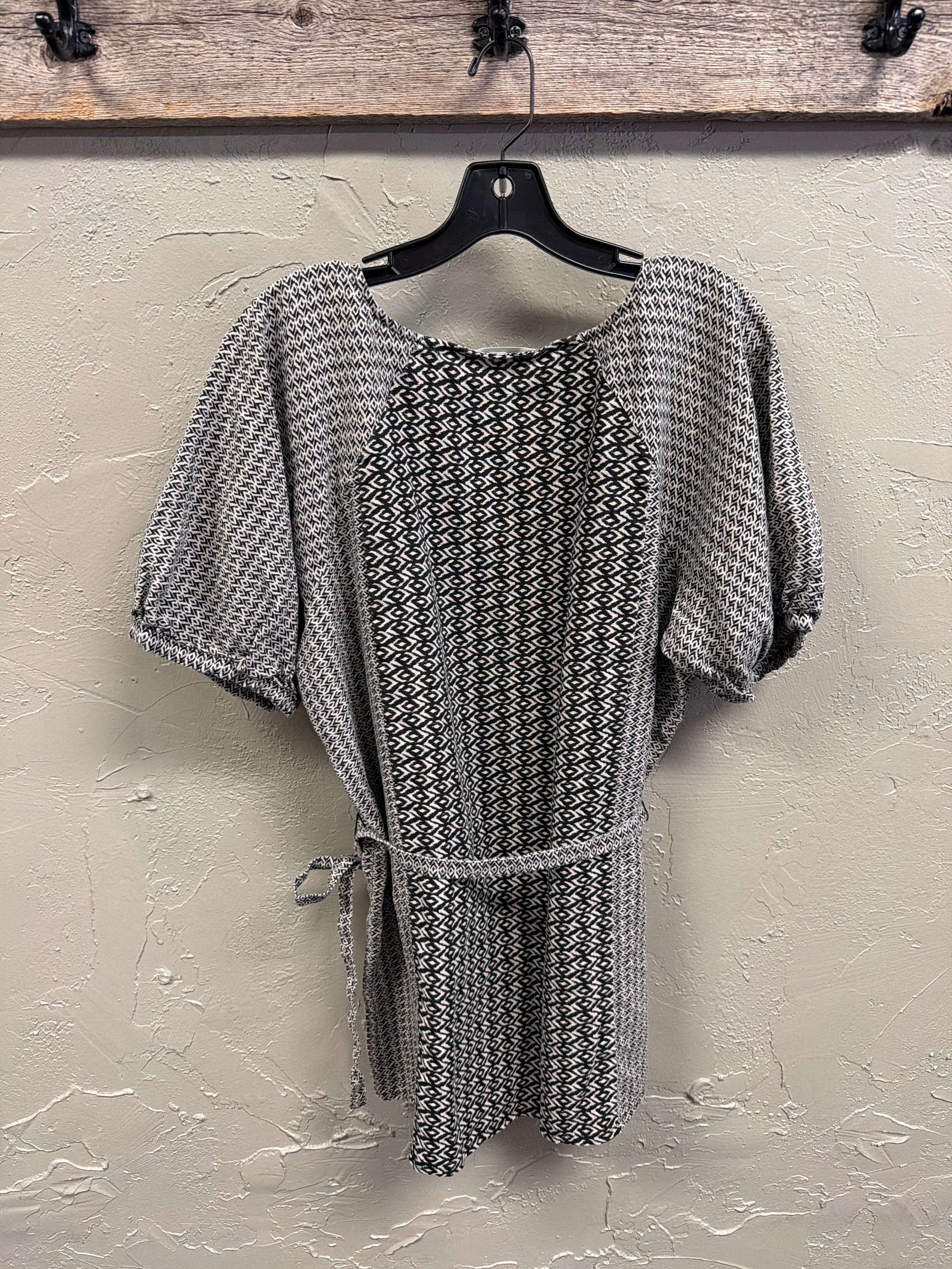 Garnet Hill Belted Tunic Top