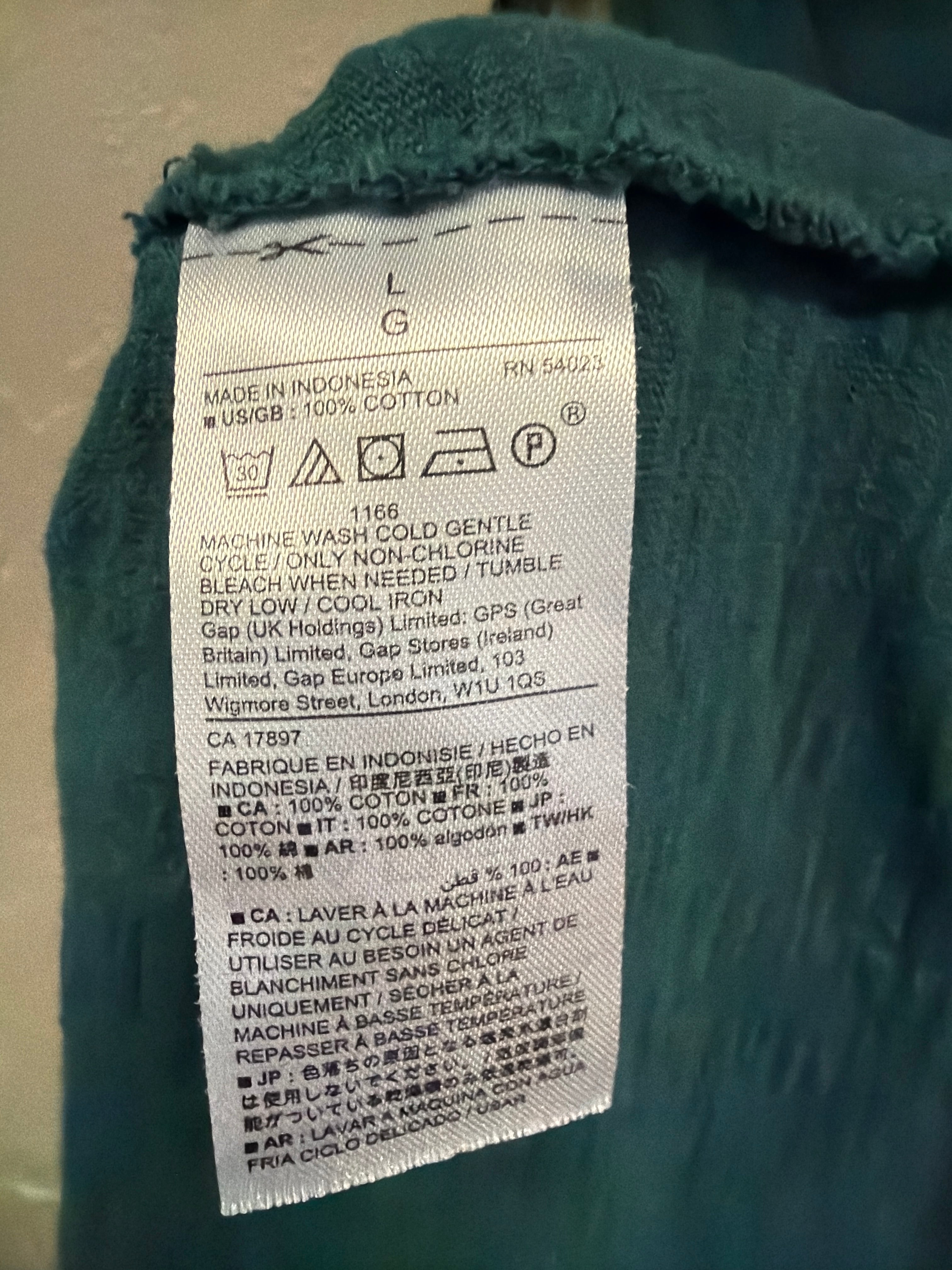 GAP Sleeveless Slub Tank Dress