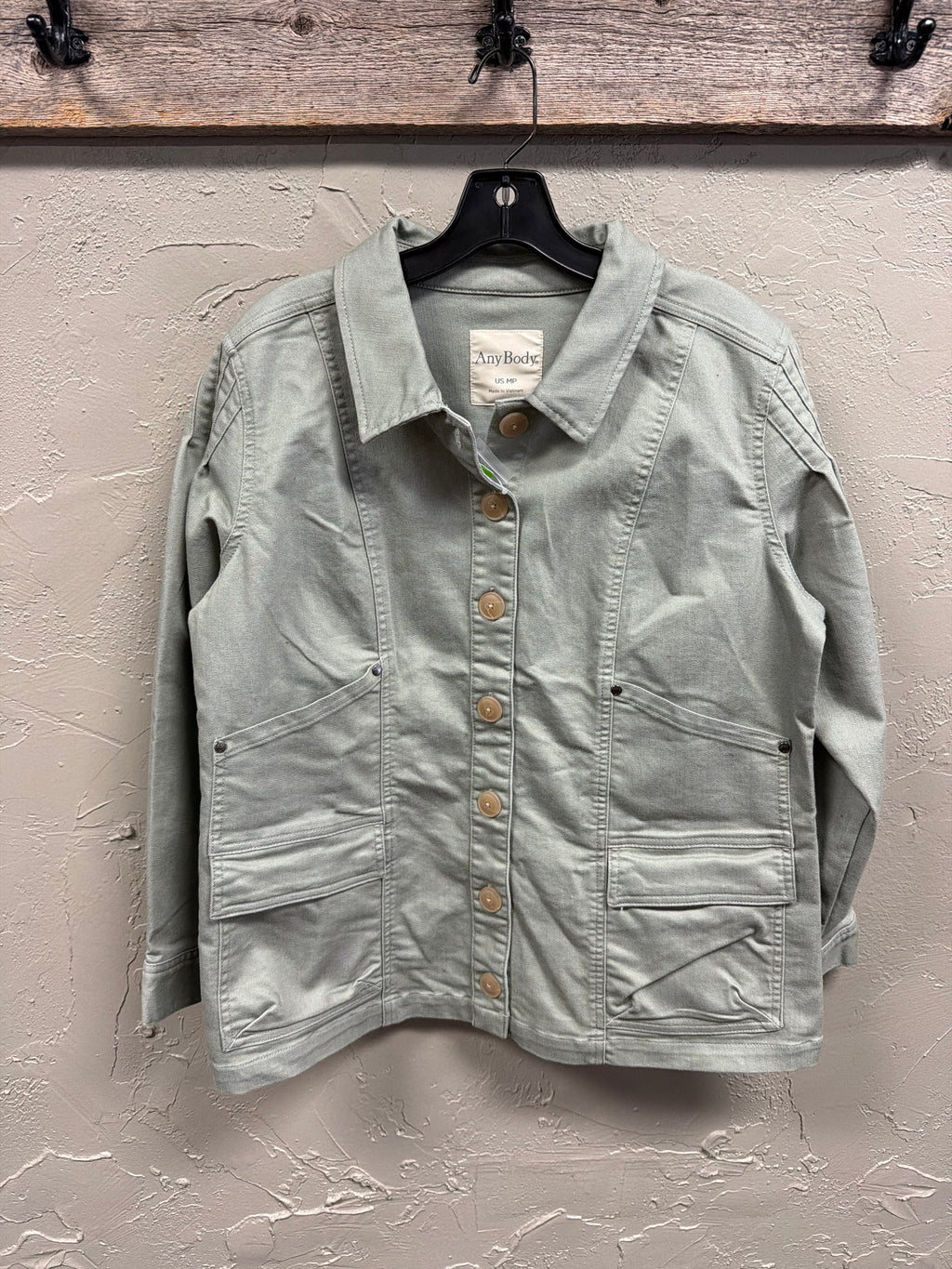 NWOT Any Body Stretch Twill Jacket (org$80)