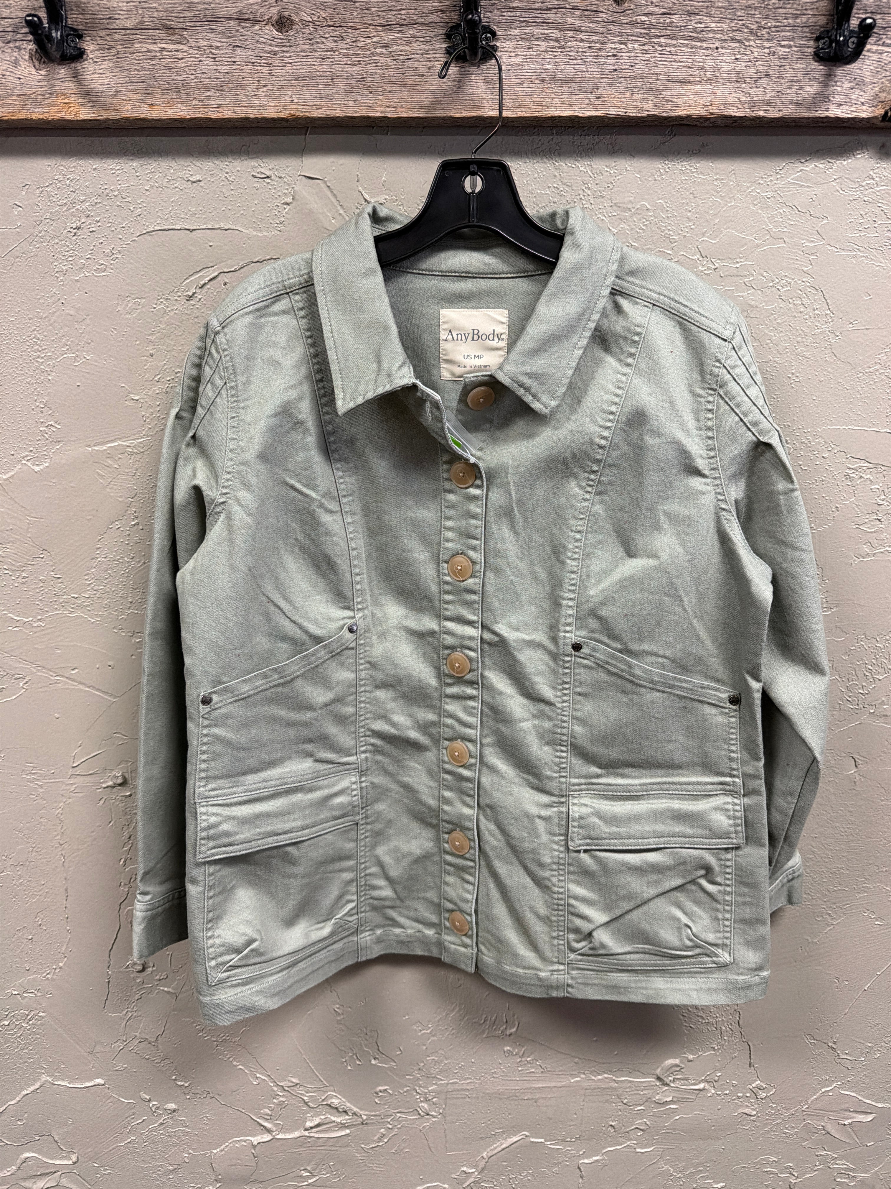 NWOT Any Body Stretch Twill Jacket (org$80)