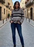 Vtg Cowl-Neck Pullover