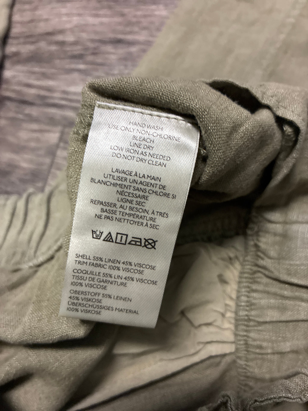 Free People Linen Pull-On Pants (org$78)