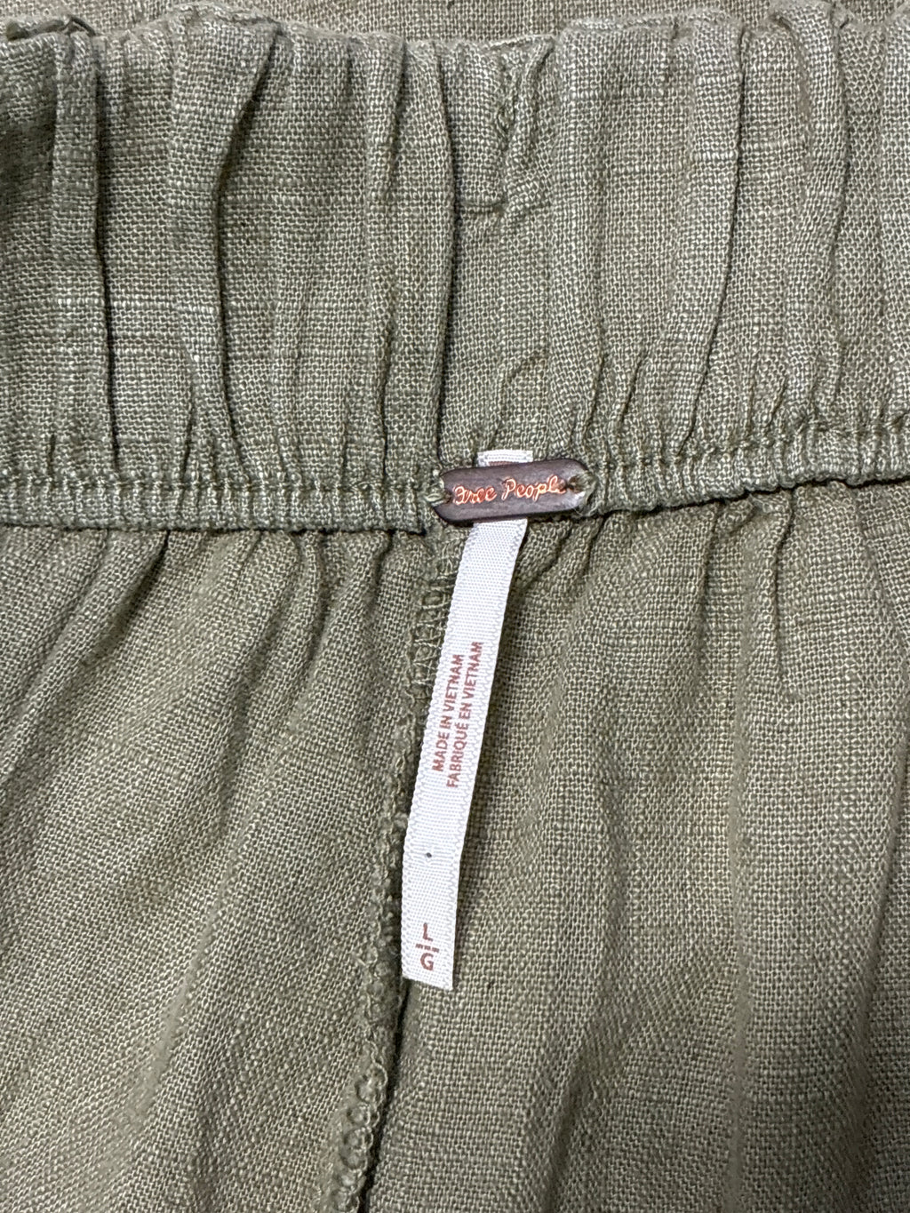 Free People Linen Pull-On Pants (org$78)