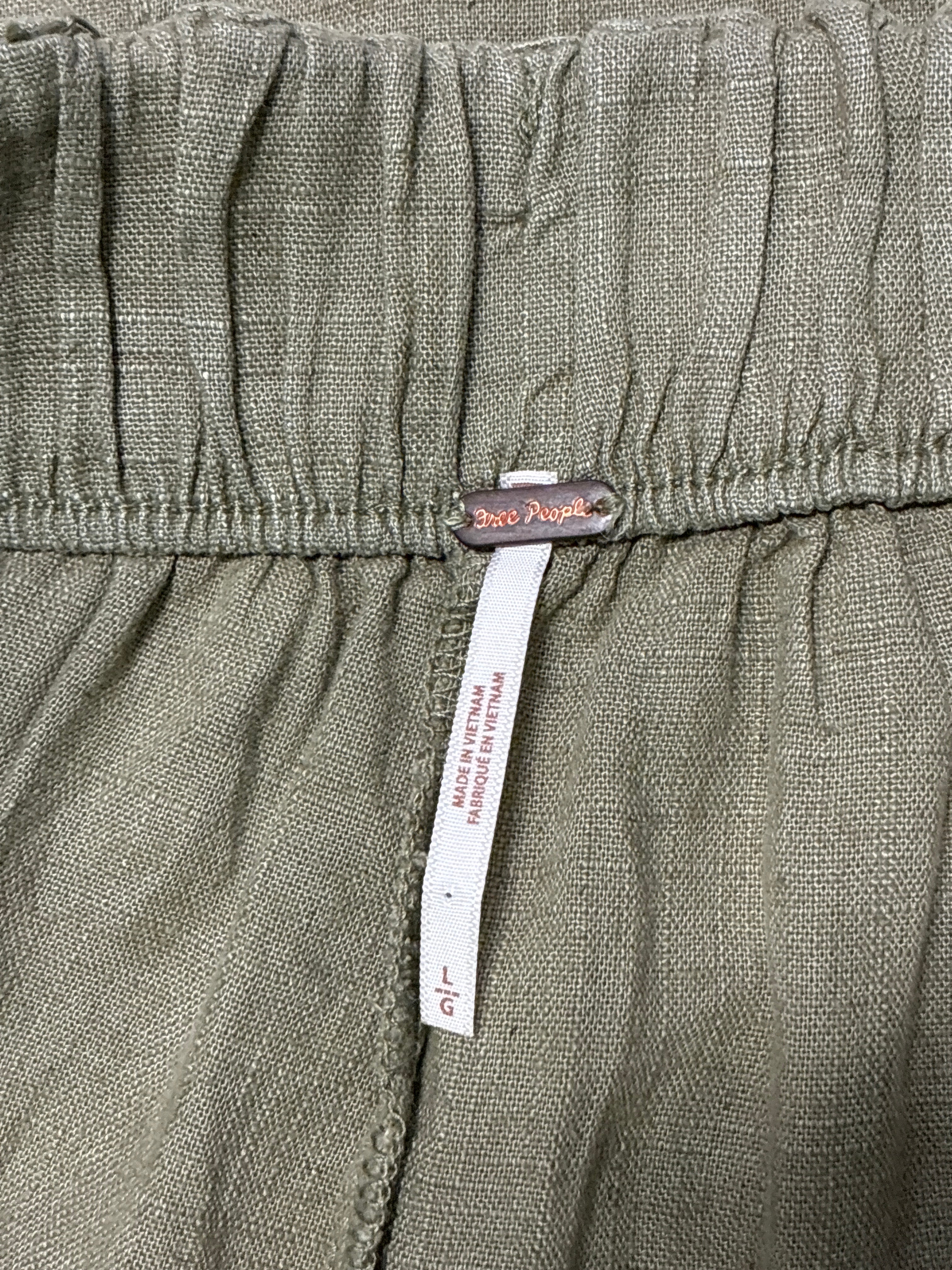 Free People Linen Pull-On Pants (org$78)