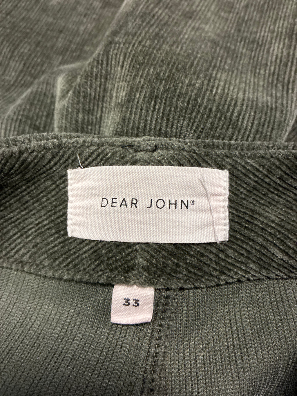 Dear John Wide-Leg Cords (org$119)
