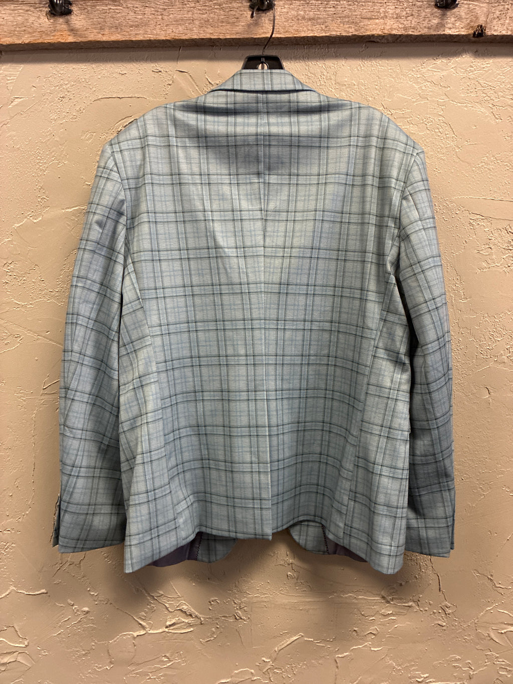 Modern Fit Windowpane Plaid Blazer