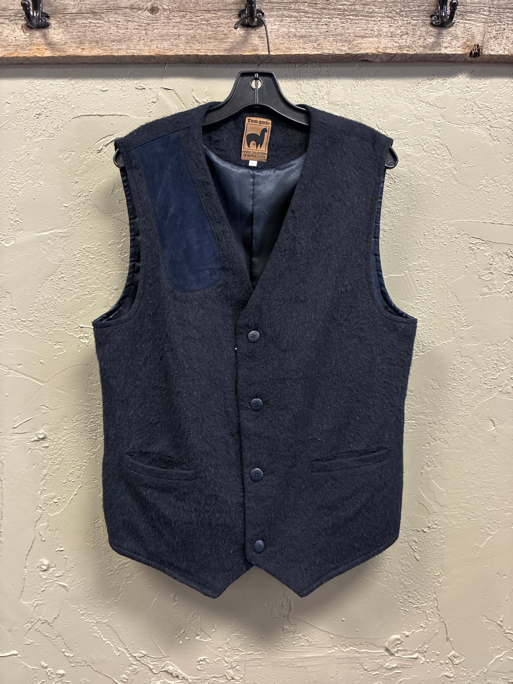 Vtg Tom Gutie Alpaca  Wool Vest (org$350)