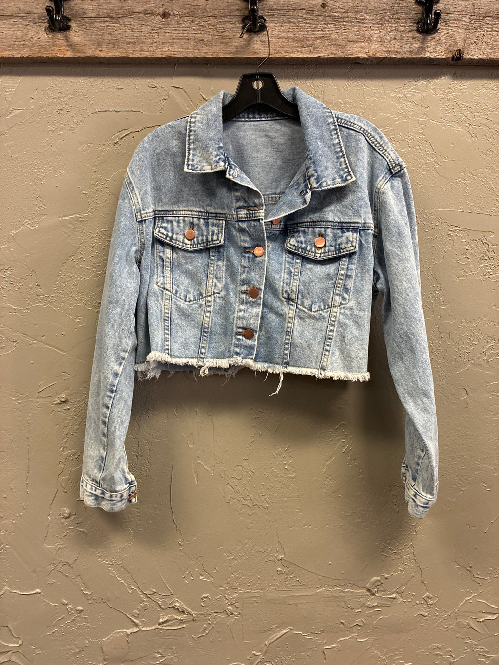 Cropped Denim Jacket